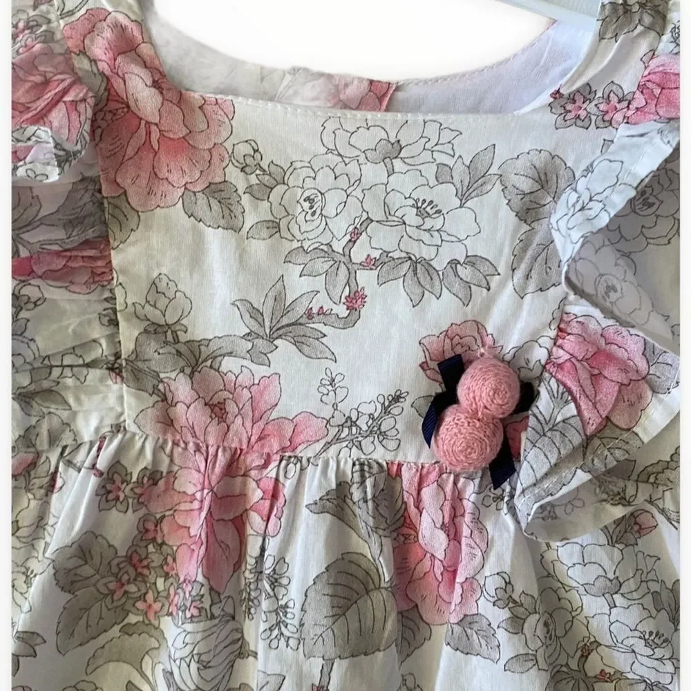 PAZ RODRIGUEZ |  Baby Girls Flowers Top